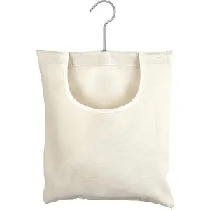 Multifunctional Canvas Clothes Pack - Wall Mounted Storage Organizer for Various Rooms