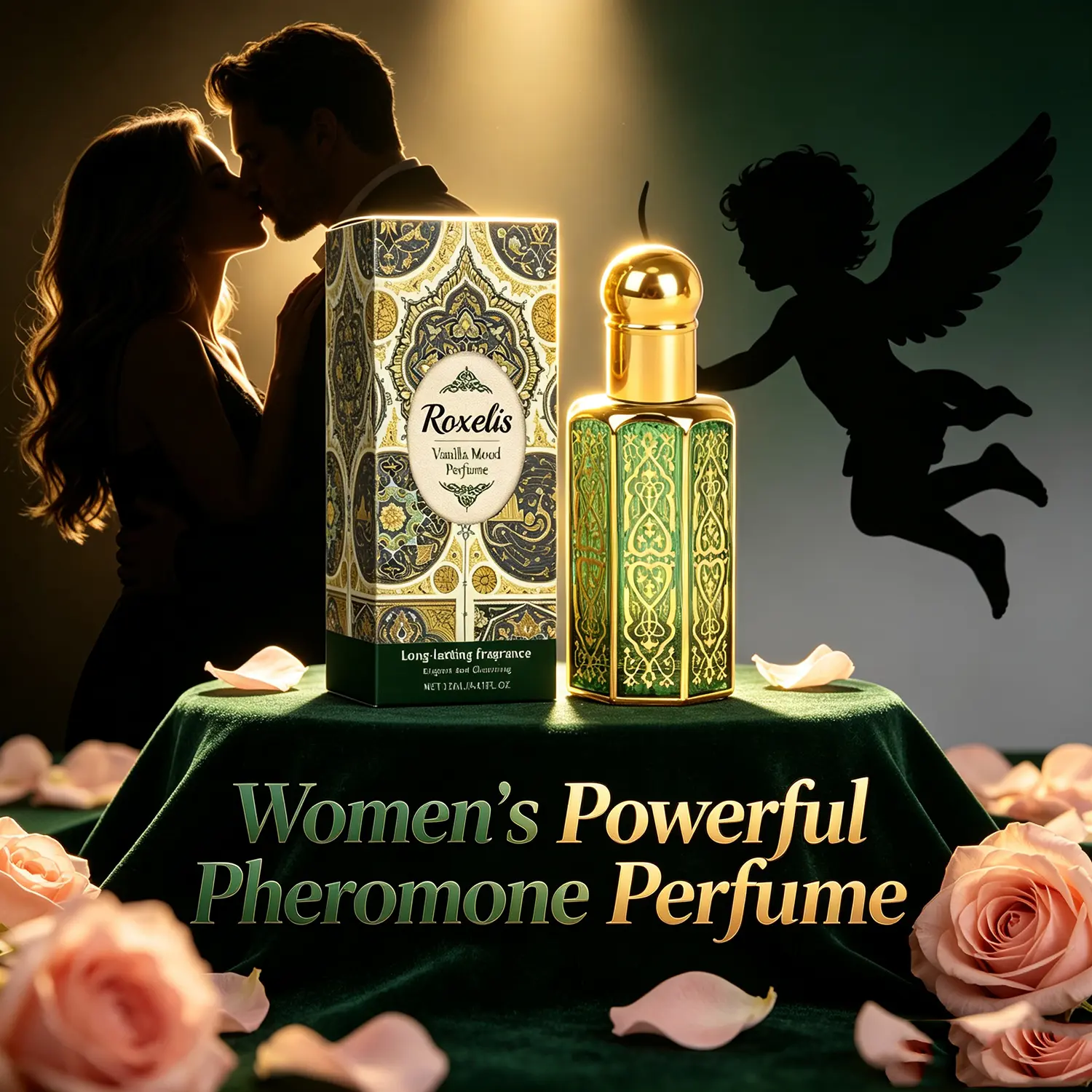 Women's Pheromone Perfume, Infused with Exclusive Pheromone Attraction Formula, Extra Long Lasting All-Day Wear, Spellbinding Fruity Floral Woody Musk Scent, Specially Designed for Her, Make Him Irresistibly Addicted to You, Share a Wild \12ml\0.41oz