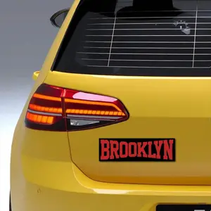 Brooklyn Car Magnet, Urban Car Decor, Ny Pride Magnet, Travel Accessory, Gift For New Yorkers, Vehicle Decoration, Gift For Car Lovers