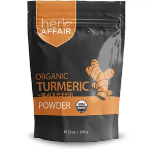 Organic Turmeric + Black Pepper Powder (10.58 oz) Organic Turmeric + Black Pepper Powder (10.58 oz)