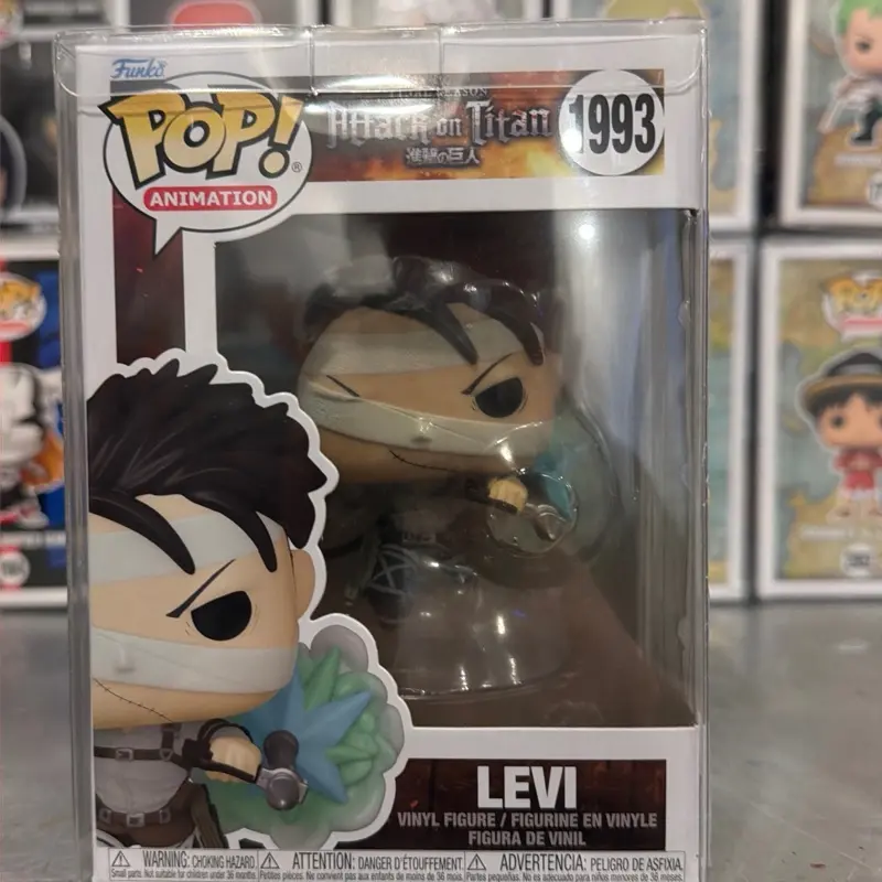 Attack on Titan Levi Action Figure - Collectible Anime Character Figurine for Fans