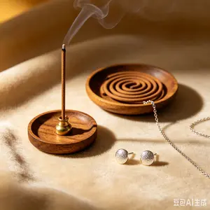 [jiajia]Natural Plant Based Mixed Fragrance Incense Sticks & Round Coil Incense Variety Pack, Slow Burning Non Toxic Aromatherapy Incense for Bedroom Bathroom Yoga Meditation Home Indoor Decor Gift Set