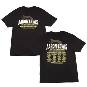 Aaron Lewis 2026 American Tour T-Shirt – Country Rock Concert Graphic Tee Aaron Lewis and The Stateliners Fan Shirt Men Women Tops