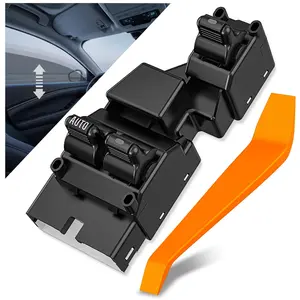 Nilight Power Master Window Switch Compatible with 1999 2000 2001 2002 Dodge Ram 1500 2500 3500 1999-2000 Dodge Dakota Front Left Driver Side Windows Control Switches Replacement Set