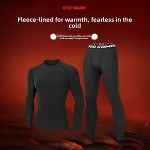 🔥 Men’s Thermal Fleece-Lined Base Layer Set – The Winter Game-Changer You Need!