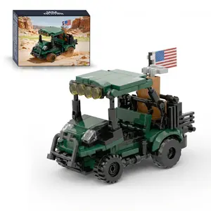 Golf Mini Off-Road Car Building Set Compatible with LEGO Golf — Small Collectible Golf Ball Car Display Model, Mini Figure Compatibility, 185-Piece Premium Building Set for Ages 14+