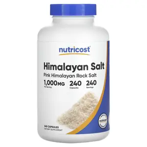 Nutricost Himalayan Salt , 1,000 mg , 240 Capsules