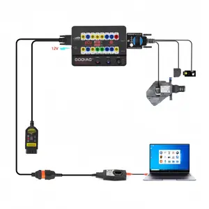 2025 GODIAG GT100 PLUS GPT ENET DOIP 24V-12V AUTO TOOLS OBD II Break Out Box ECU Connector