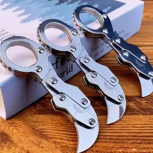 NOXLUR Folding claw knife, must-have for the outdoors, gift