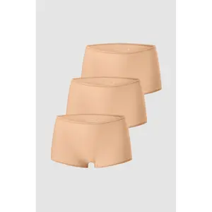 Stretchy Mid Waist Boy Shorts 3 Pack