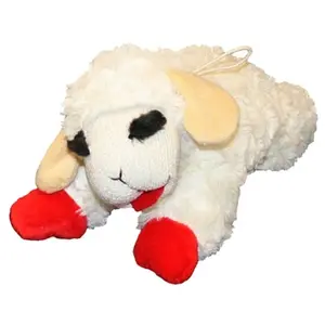 Multipet Lamb Chop Plush Dog Toy