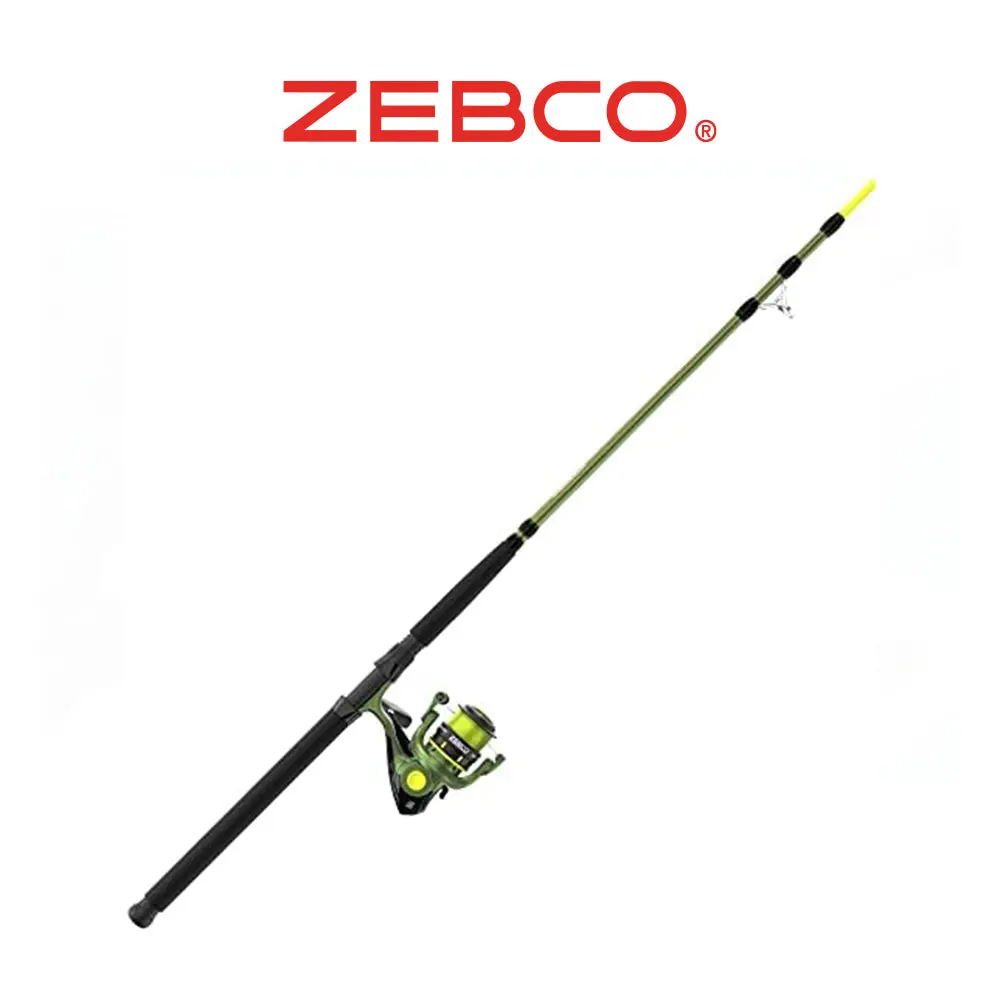 Zebco Big Cat Fishing Rod and Reel Combo – Heavy-Duty Catfish Spinning Outfit