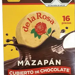 Mazapán chocolate covered