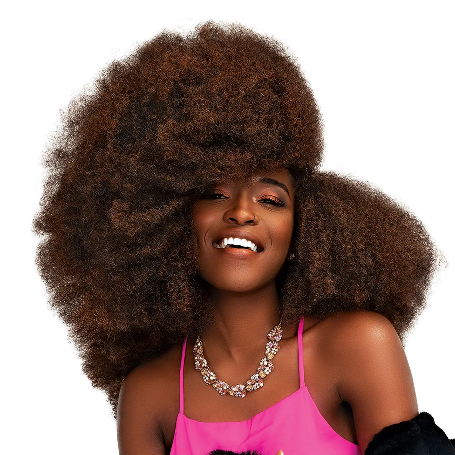 Janet Collection Synthetic Hair Braids Expression 3X Kinky Crush Bulk 36"