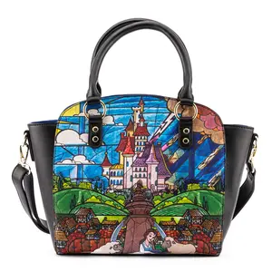 Loungefly Disney Princess Belle Castle Series Crossbody