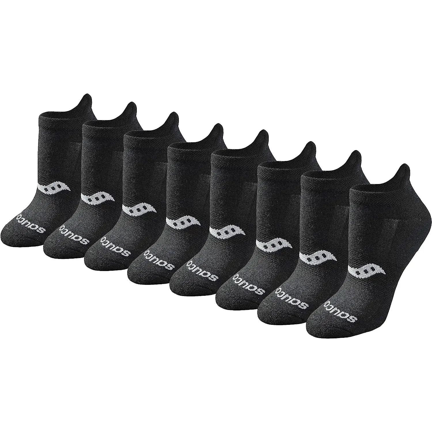 Saucony Women'S Rundry Performance Heel Tab Athletic Socks, Available in S-L (8, 16, 24 Pairs) Saucony