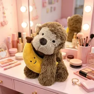 1PC Cute Smudge Monkey Plush Doll, Stress‑Relief & Comfort Pillow, A Heartwarming Gift for Friends, Family or Partners