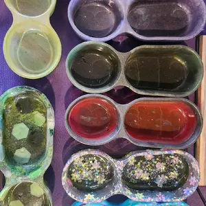 Double trinket tray