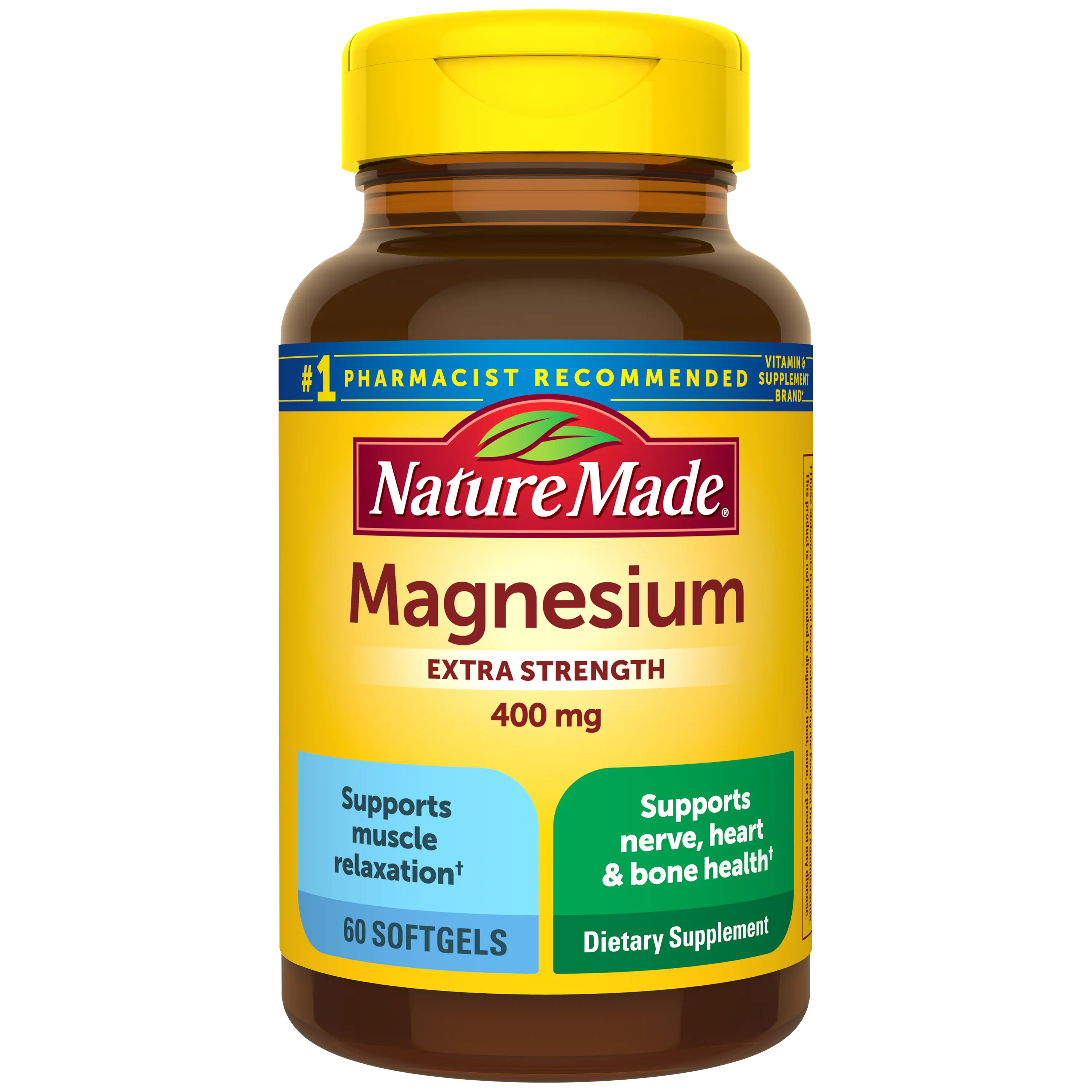 Magnesium Extra Strength 400 mg Softgels