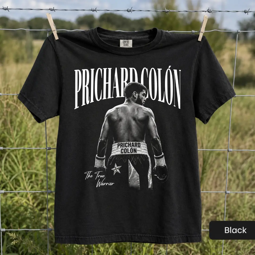 Prichard Colon Fighter Tribute T-shirt, Unisex Cotton Shirt Gifts