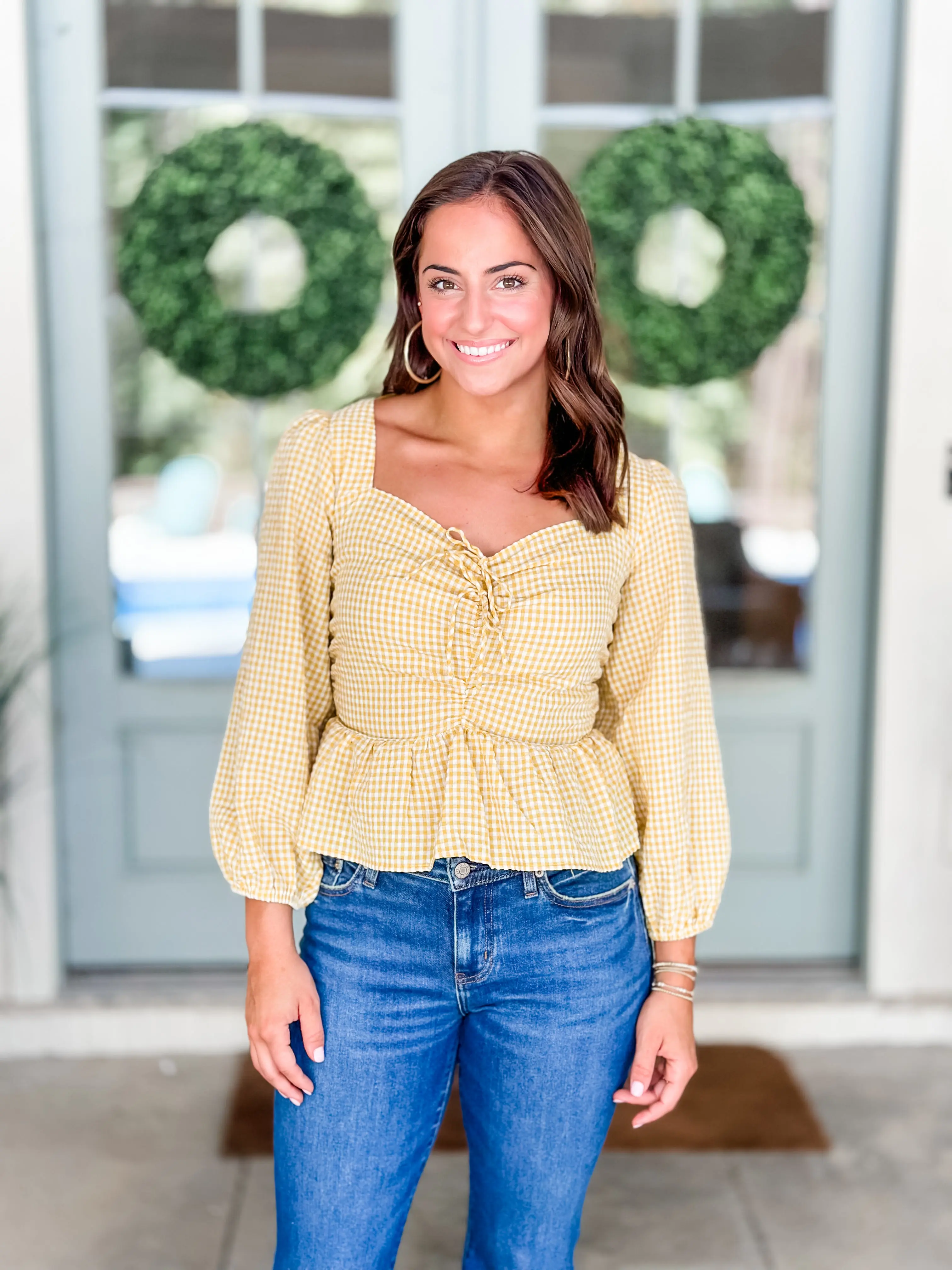Butter Gingham
