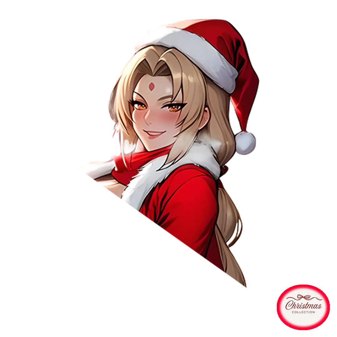 Legendary Medical Ninja Christmas Anime Vinyl Sticker Waterproof Decal Powerful Female Character Laptop Water Bottle Gift