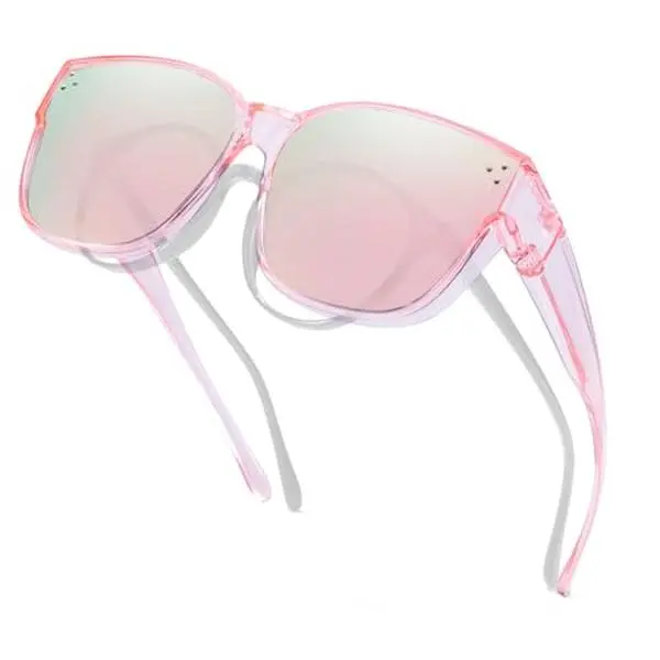 FitOver Sunglasses Over Prescription Glasses for Women Men Polarized Fit Over Shade with UV Protection SG3092