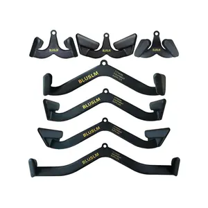 outstanding quality  Pull Down For hine LAT Pulldown Attachments T V Cable Attachment Back Tricep Bar Strength Training Handle