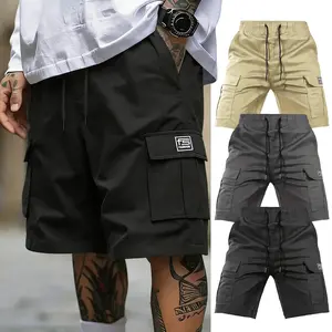 Large Pocket Cargo Shorts for Men - Multi-Pocket Utility Work Shorts, Lightweight Breathable Casual Hiking Bottoms, Loose Fit Summer Shorts for Outdoor, Daily & Street Style