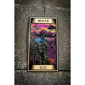 Death Tarot Card Sticker