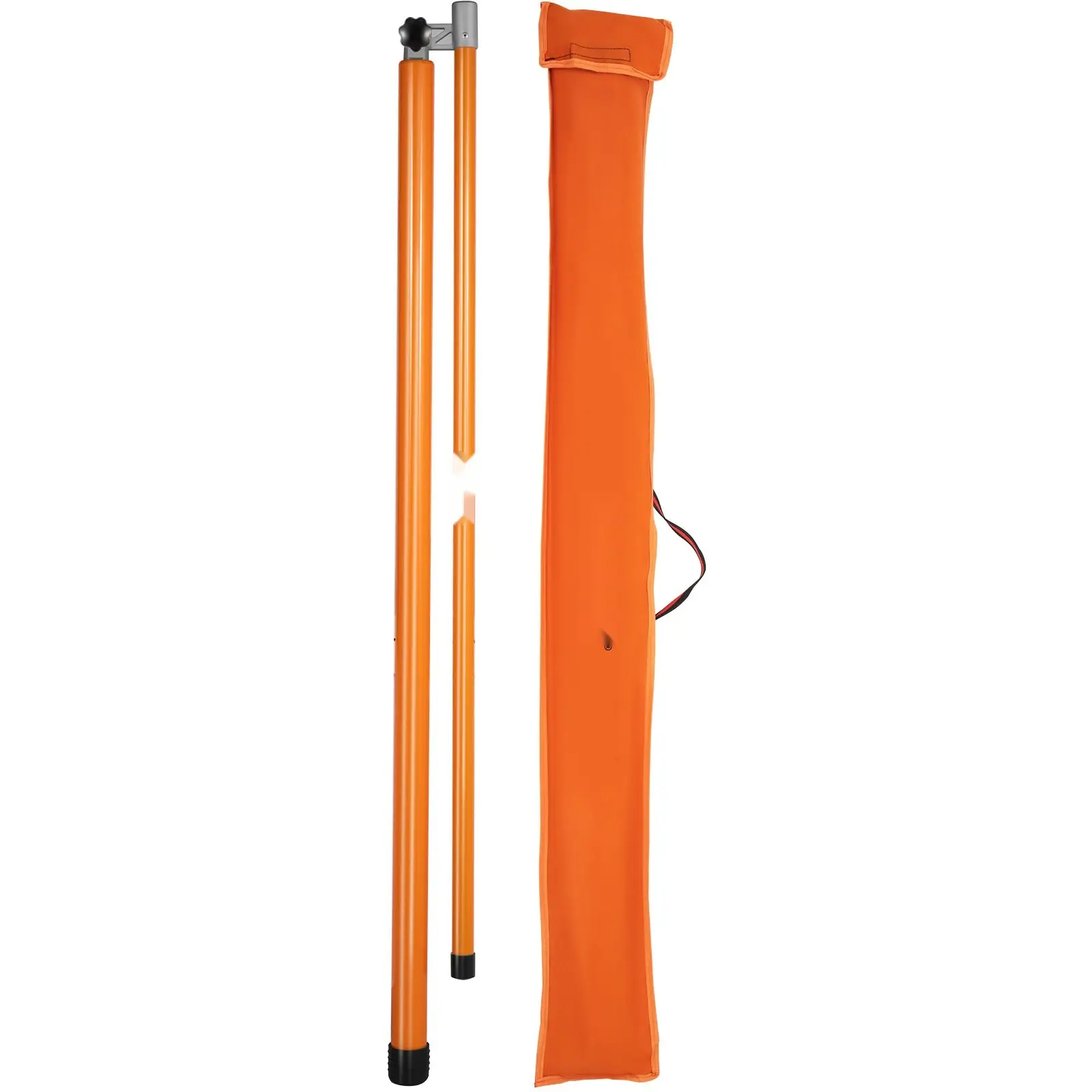 Load Height Measuring Stick For Trucks And Car Haulers, 20-Foot Fiberglass Height Gauge With Non-Conductive, Adjustable Pole And Carrying Bag, Durable Portable Truck Height Measurement Tool For Vehicle Loading And Hauling