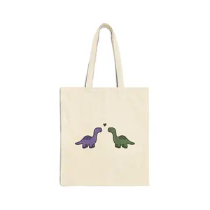 Dinosaurs in Love Tote