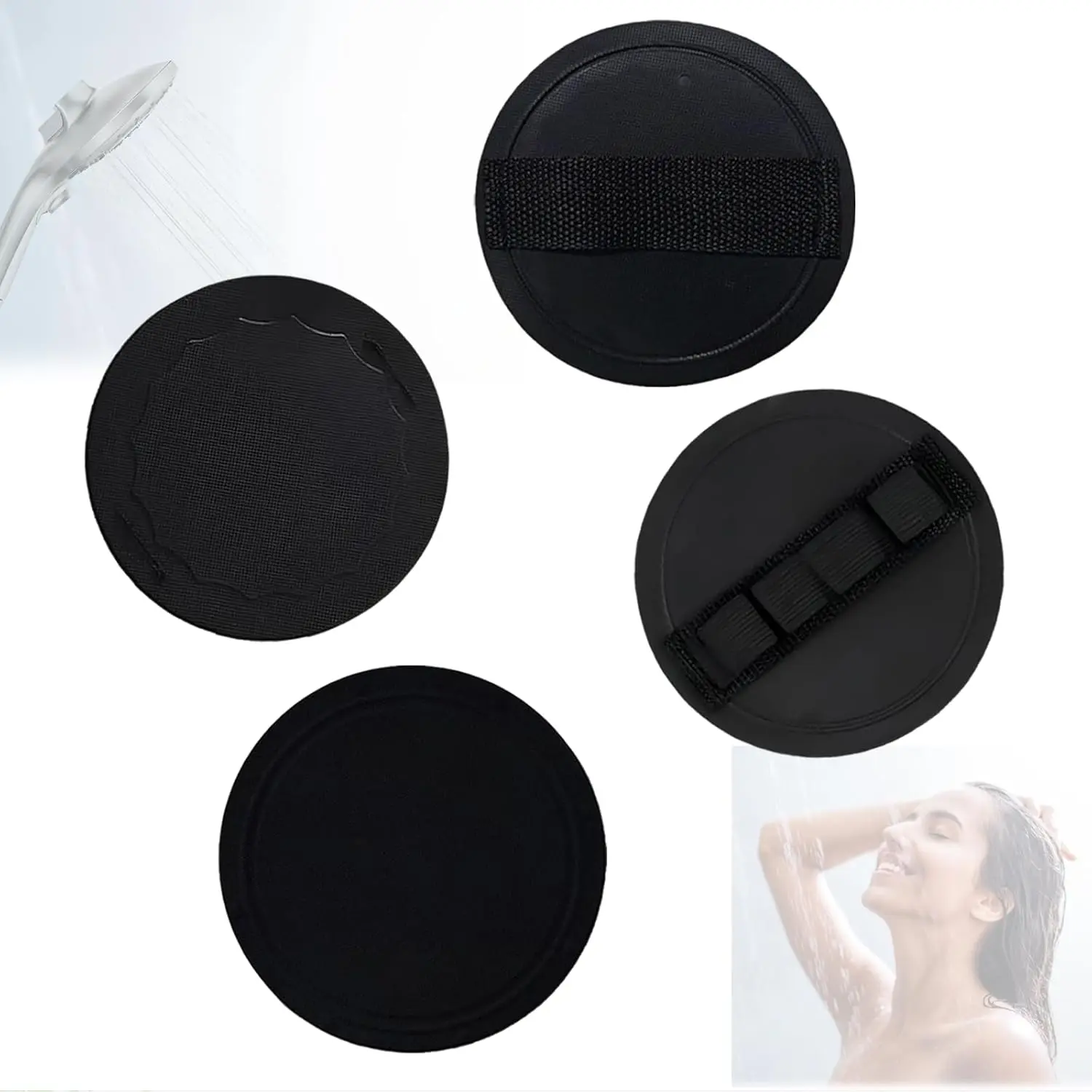 Shower and Bath Tool for Body, Exfoliating Body Scrubber Set, Deep Cleansing Bath and Shower Tool for Removing Dead Skin, Gentle Skin Scrubber Exfoliator for Men & Women (1 Set)