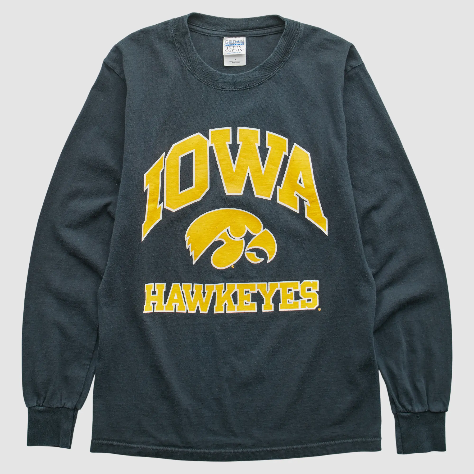 Iowa Hawkeyes 2000s T-Shirt - Black - S