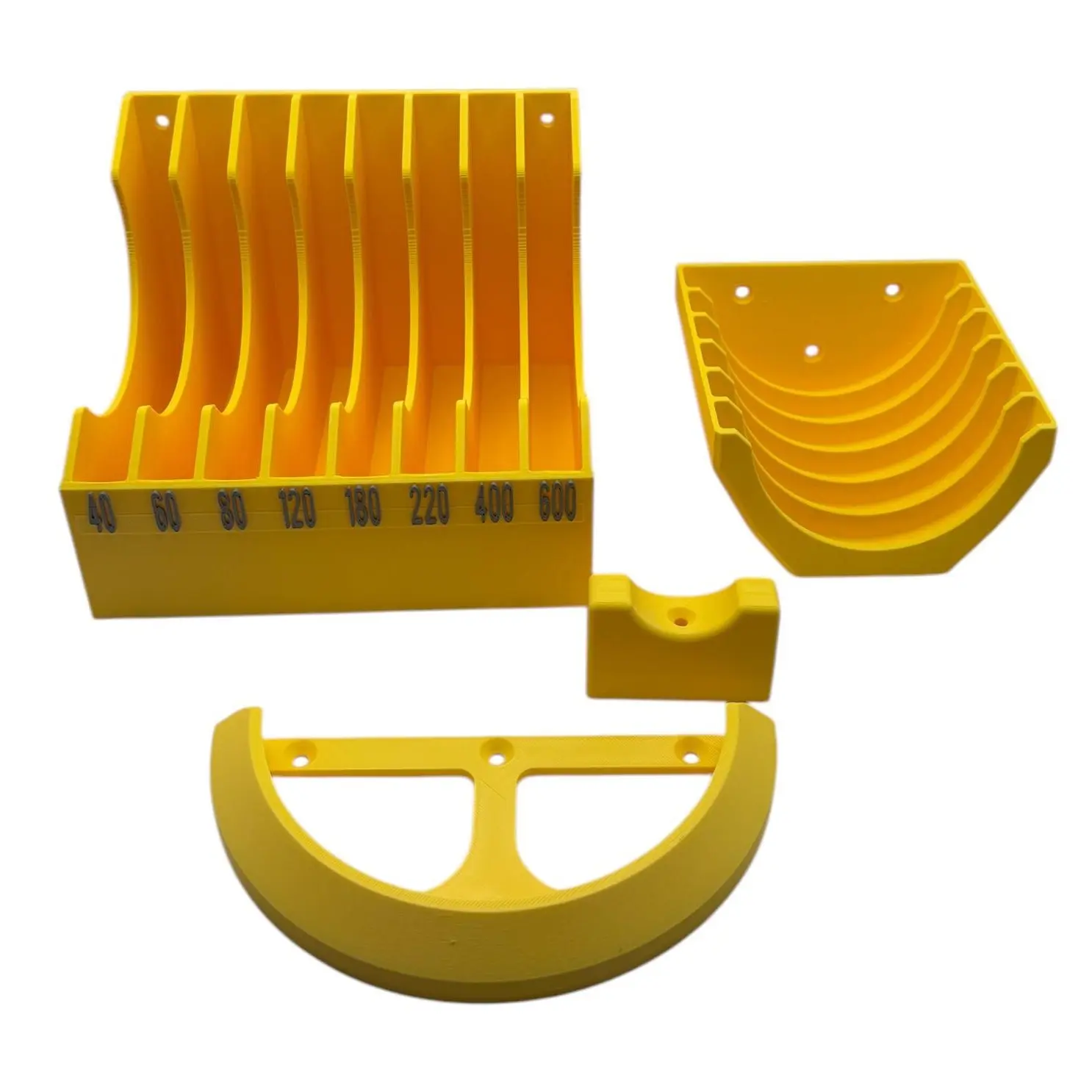 DIY Workshop Tool Organizer Set  | 150mm Sander Holder, Disc & Sandpaper Tray + Free Gift