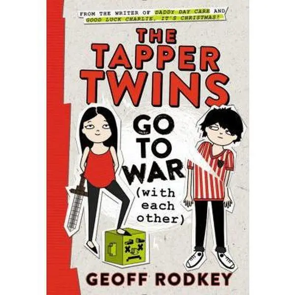 USED Book - The Tapper Twins Go to War (with Each Other) by Rodkey, Geoff (Hardcover) - english