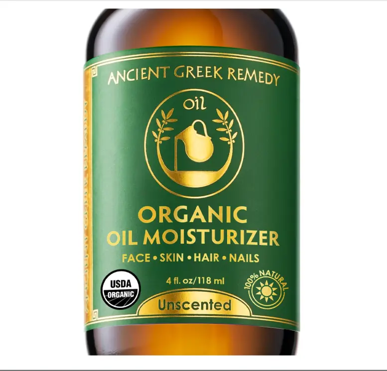 Face Oil for Dry Skin - Organic Unscented Anti-Aging Serum - Jojoba, Rosehip, Almond, Olive, Vitamin E - Facial Gua Sha oil - Natural Body Moisturizer for Women & Men 4 oz