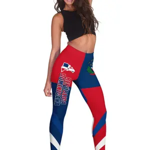 Dominican Republic Women Leggings Dominicana Proud Style Flag LT13