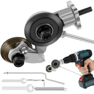 Electric Drill Plate Cutter - DIY Metal Shears for Flat Metal Sheets, Adapter Included, Precise Cutting of Iron, Steel, Copper, Aluminum - Ideal for Professional and Home Use