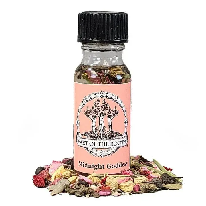 Midnight Goddess Oil for Love, Seduction, Passion, Enchantment & Attraction