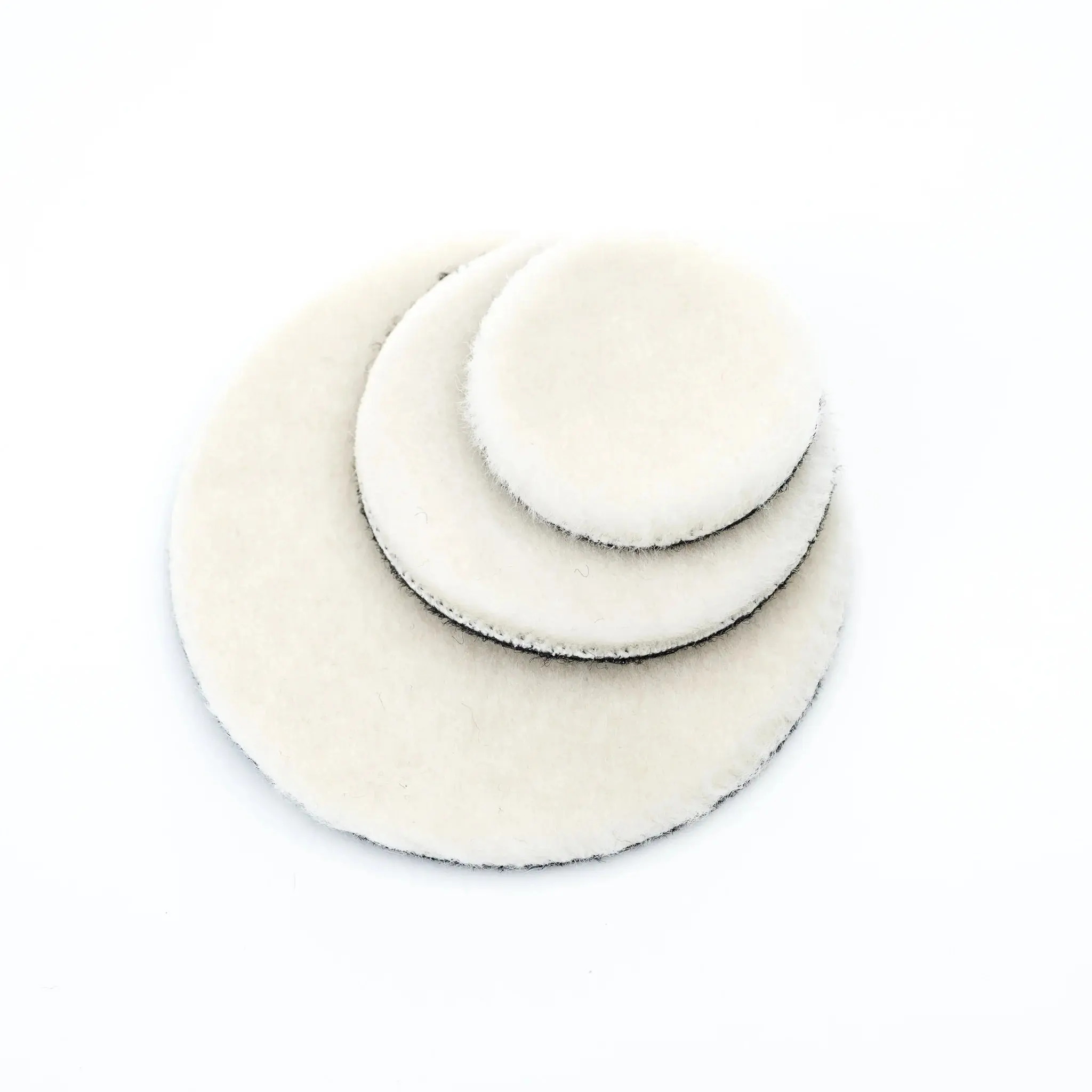 ShineMate Spot Polishing Wool Pad for Car Polisher Tool, 1/2/3 in Sizes