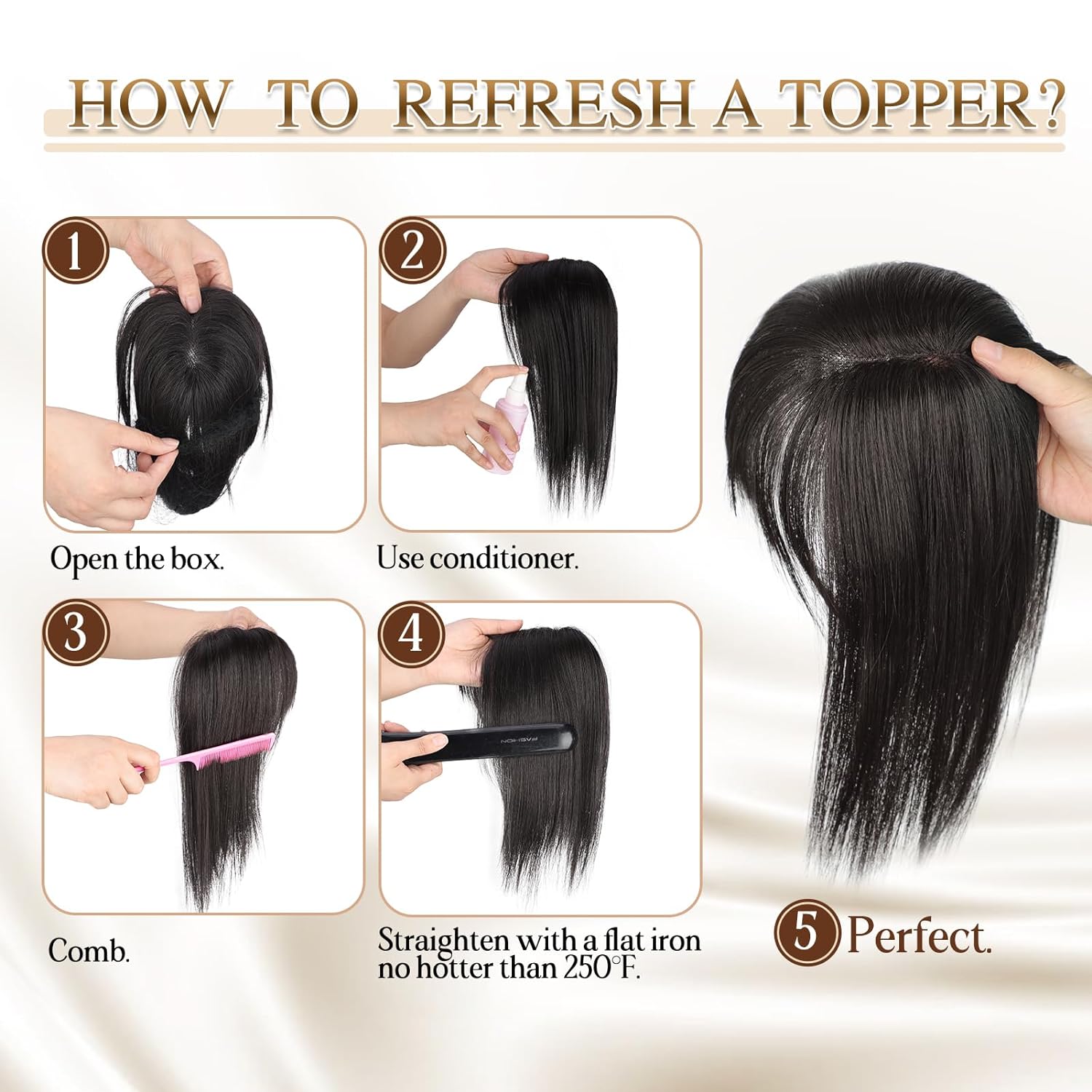 Wig bangs product detail 7