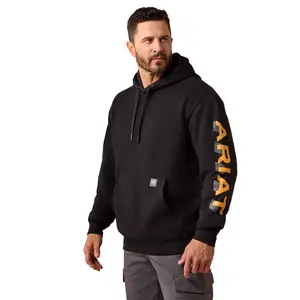 Men's Rebar Lightweight Logo Hoodie
