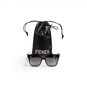 Pre-owned F26031809 Fendi Sunglasses Havana Acetate