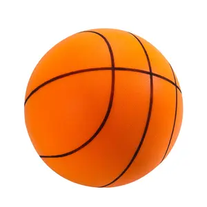 Mute Basketballs PU Foam Size 3/5/7 No Noise Basketball Hoop Squeezable Quiet Balls Sports and Entertainment