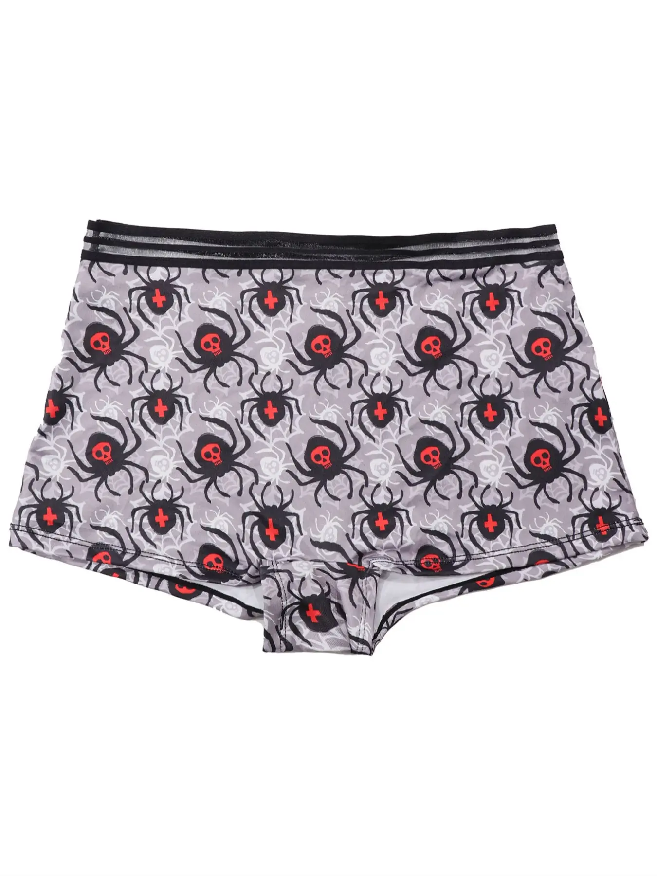 Morvia Women's Halloween All-Over Print Underwear, Casual Breathable Fitted Panties, Durable & Stylish Daily Wear for All Seasons