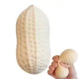 Peanut-Shaped Dumpling Stress Ball - Slow Rebound Squishies, Squishies Toys, Unisex Anxiety Fidget Stress Relief Toy with Mystery Element, Finger Squeeze Hand Exercise Tool, Cool Gifts for Adults Secret Santa Item