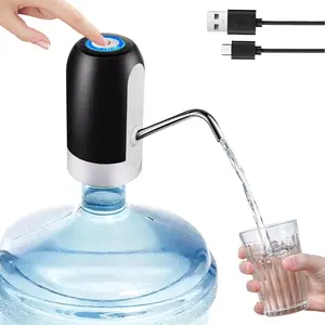 Water Dispenser USB Charging Water Bottle Pump Portable Drinking Water Jug Pump for Home Kitchen Office Camping Travel
