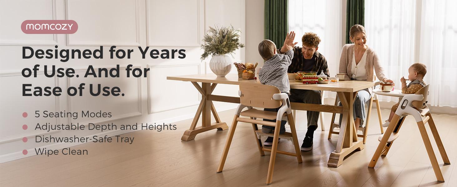 Momcozy Baby high Chair for Infants,Toddler and Adult Momcozy Baby high Chair for Infants,Toddler and Adult