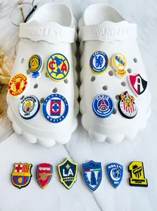 18pcs Cartoon Shoe Accessories Set, Fashion Team DIY Hanging Decorations, Personalized Shoes Accessory, Perfect Gift for Collectors